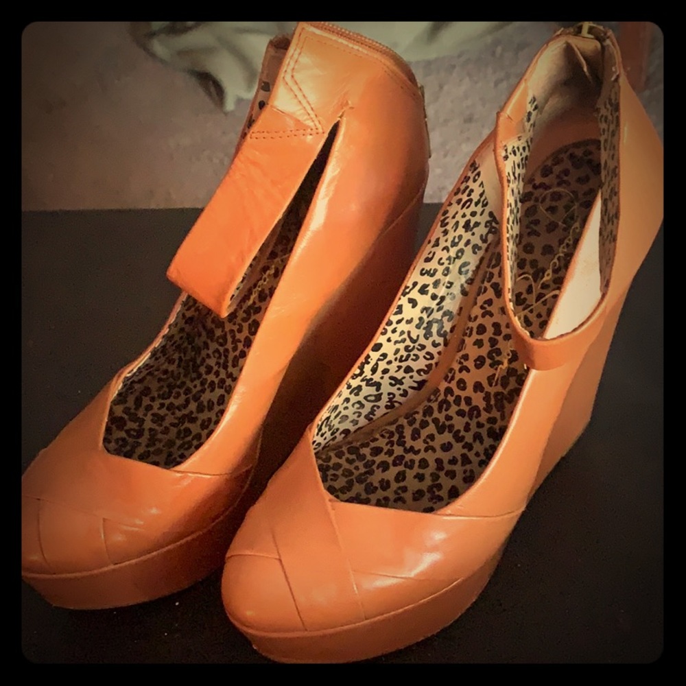 Jessica Simpson wedge heels